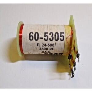 Pinball Machine Flipper Coil FL-24-600 2600 DC Solenoid Game Part NOS + Sleeve